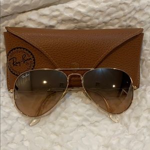 Ray bans aviator sunglasses